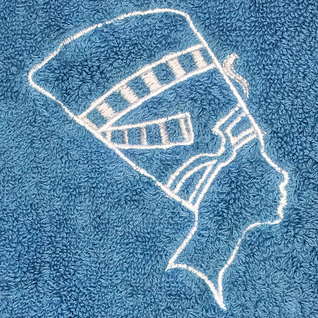 Nefertiti the Icon of Grace - Nileloom Embroidery Artwork featuring the Egyptian queen