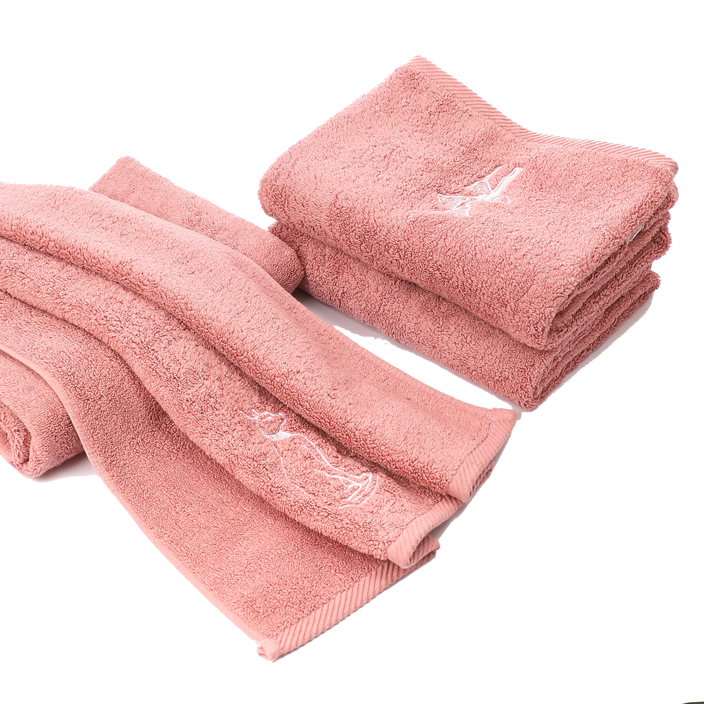 Set of 4 Luxury Egyptian Cotton Towels, Nile Collection, Plush 700GSM Oversized 31X20 inch