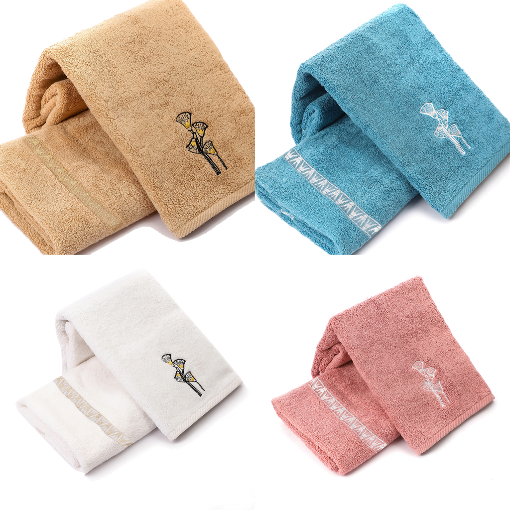 Luxury Egyptian Cotton Towel, Sesen Embroidery, Plush 700GSM Oversized 31X20 inch