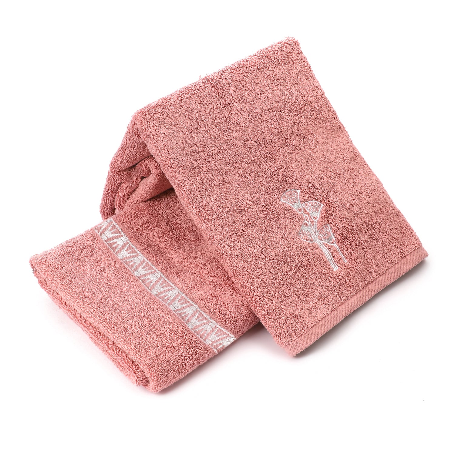 Luxury Egyptian Cotton Towel, Nile Goddess Sesen Embroidery, 600GSM, 31X20 inch - Nileloom 