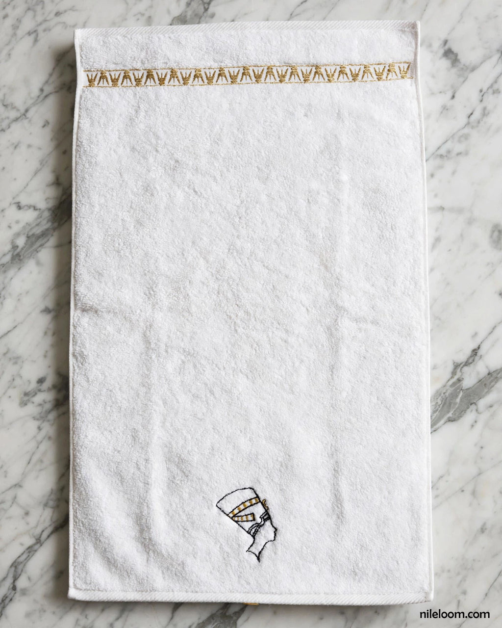 Nefertiti | Great Nile Collection Embroidered Towel | 100% Cotton, 700 GSM, 31X20 inches